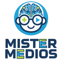 Logo de Mister Medios